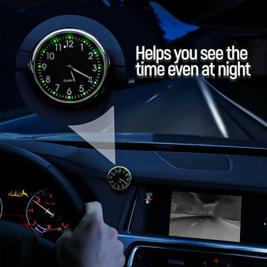 Electronic Car Clock Timepiece - Stylish Car Decoration Accessory